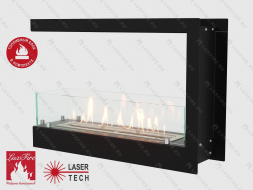 Встроенный биокамин Lux Fire Торцевой 690 S
