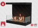 Встроенный биокамин Lux Fire Фронтальный 700 М