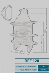 Печь-барбекю Ref - 128