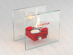 Настольный биокамин Lux Fire Серия 1-1 S
