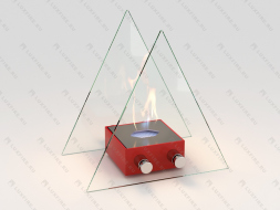 Настольный биокамин Lux Fire Серия 1-2 S