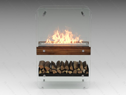 Напольный биокамин Lux Fire &amp;quot;Пятница V2&amp;quot;