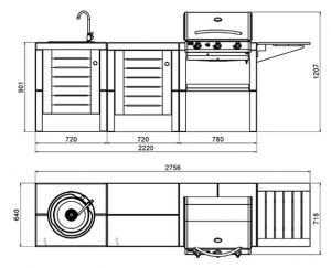 Melody 3 Grill