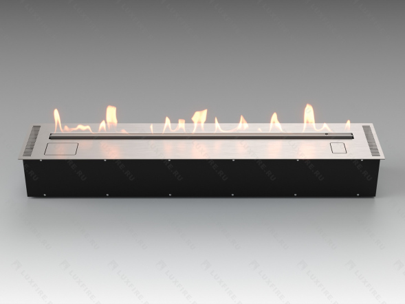 Автоматический биокамин Lux Fire Smart Flame 1400 RC INOX