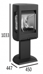 Дровяная печь-камин Jotul F 167