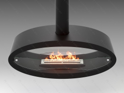 Подвесной биокамин Lux Fire "Эллипс" 1200